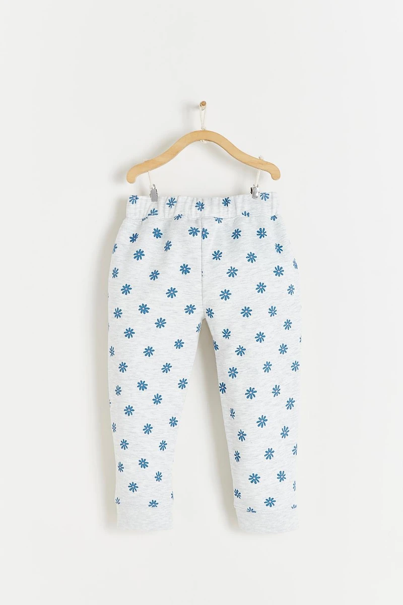 Daisy Print Jogger