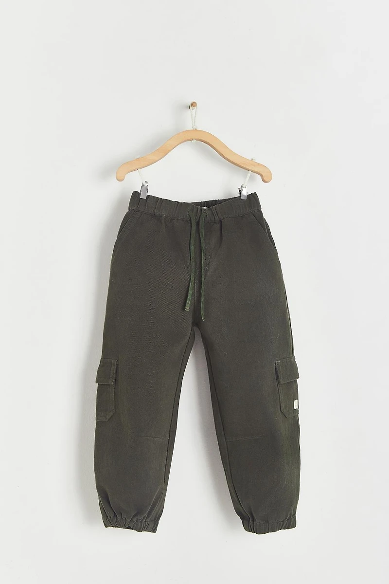 Twill Cargo Pants
