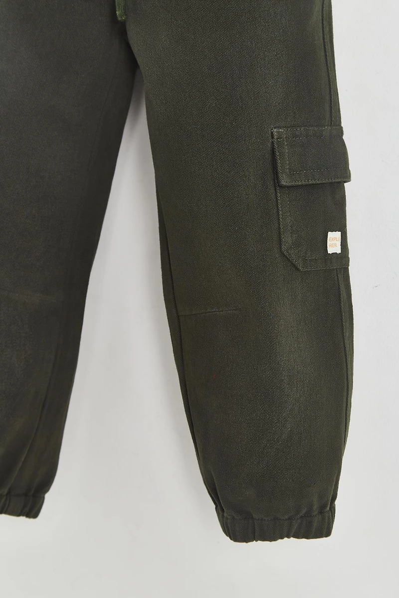 Twill Cargo Pants