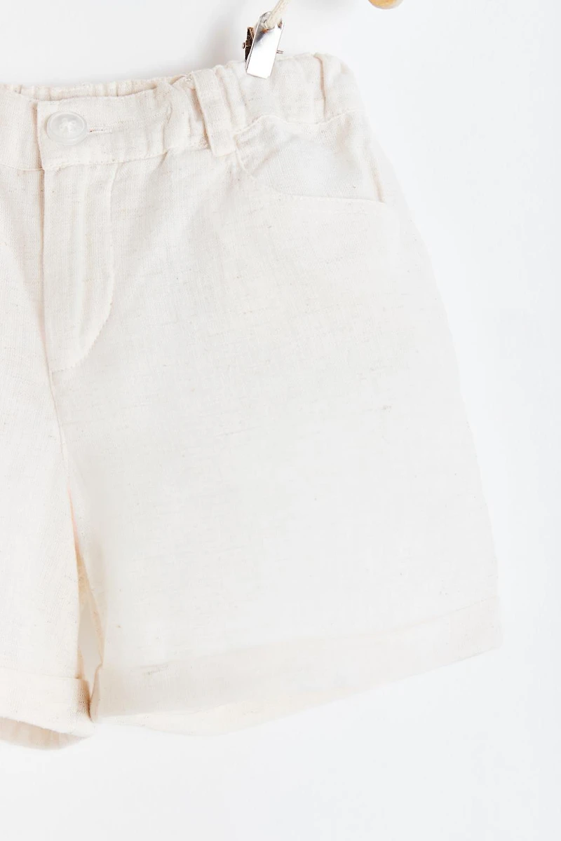 Linen Bermuda