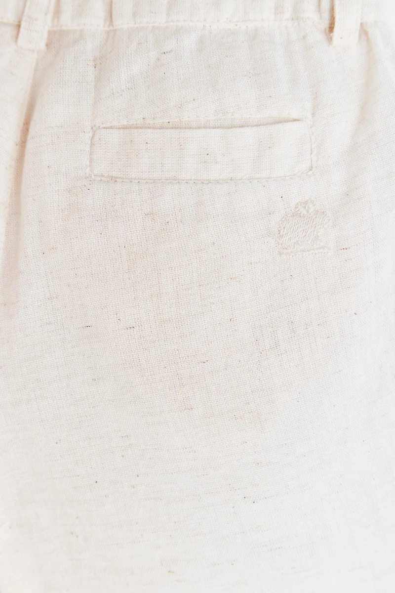 Linen Bermuda