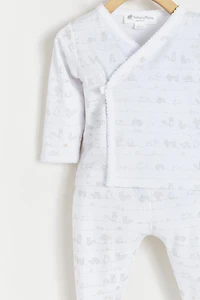 the Woods Kimono Top & Pants Set