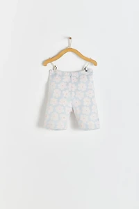 Flower Bike Shorts