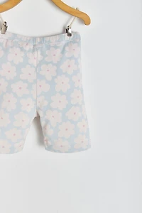 Flower Bike Shorts