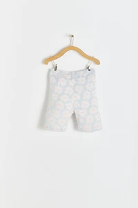 Flower Bike Shorts