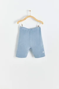 Ribbed Cotton Bike Shorts