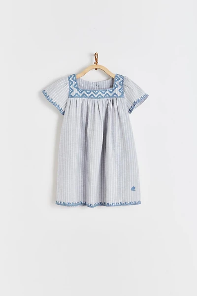 Grey Linen Dress