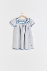 Grey Linen Dress