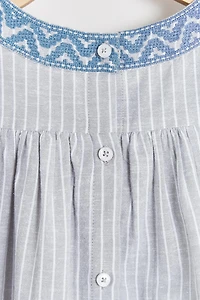 Grey Linen Dress