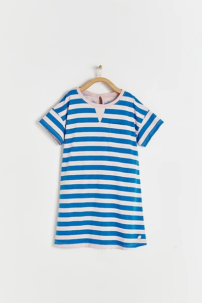 Fresia Striped Short Sleeve Dress