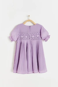 Poppy Pleated Dress