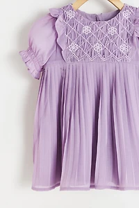 Poppy Pleated Dress