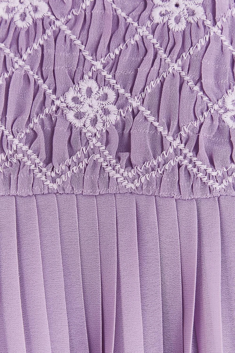Poppy Pleated Dress