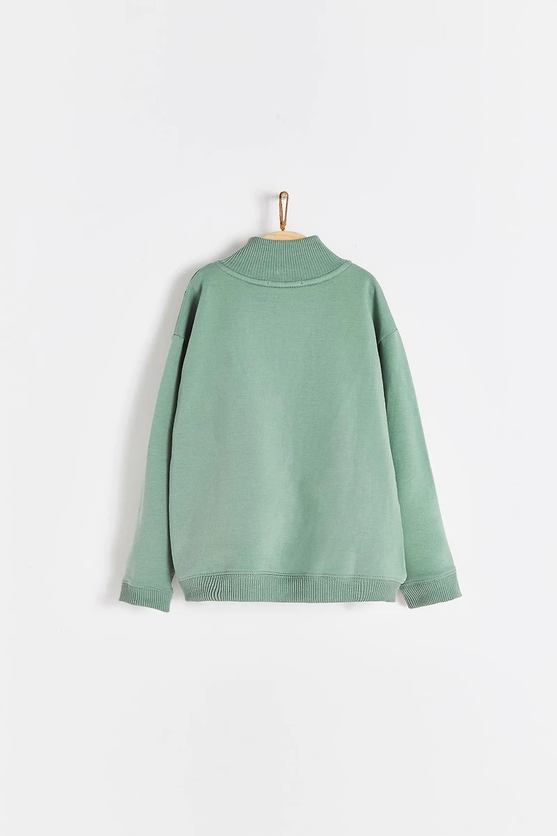 Leaves Quarter-Zip Pullover