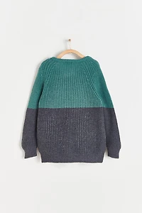 Color Block Sweater