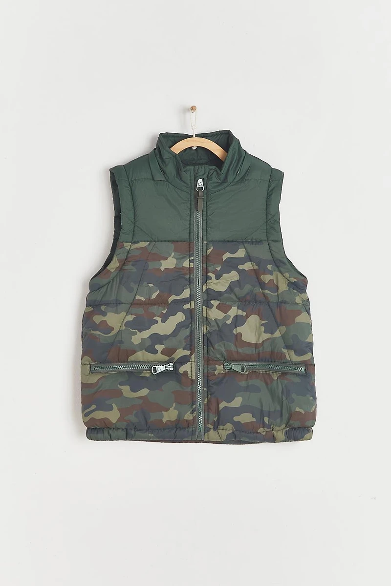 Apolo Camo Sherpa Lined Jacket