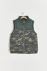 Apolo Camo Sherpa Lined Jacket