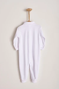 Peter Pan Collar Coverall