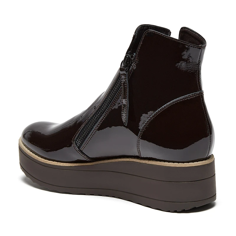 Nene Boot Chocolate Patent