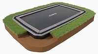 North Trampoline 10 x 17 In ground trampoline by Happy Backyards
