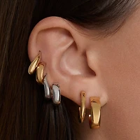 Tube Hoops 20mm Hypoallergenic Earrings | Rowan