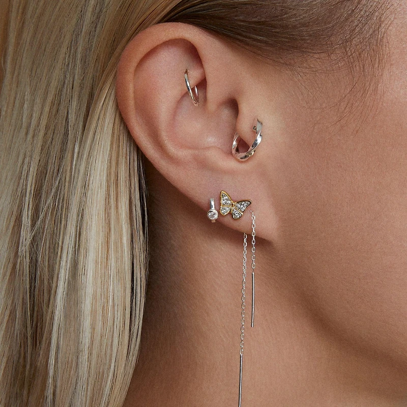 Endless Hoop 12mm Hypoallergenic Earrings | Rowan