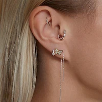 Endless Hoop 12mm Hypoallergenic Earrings | Rowan