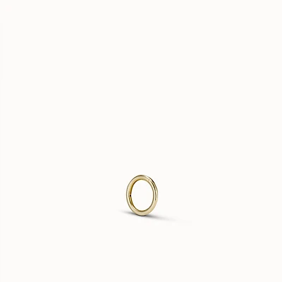 14k Endless Hoops 8mm Hypoallergenic Earrings | Rowan