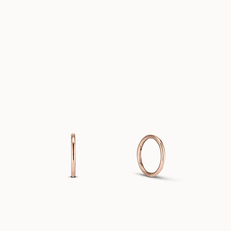 Endless Hoop 10mm Hypoallergenic Earrings | Rowan