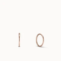 Endless Hoop 12mm Hypoallergenic Earrings | Rowan