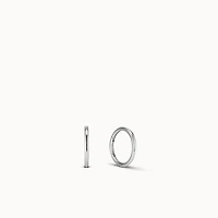 24k Endless Hoop 10mm Hypoallergenic Earrings | Rowan