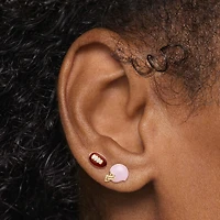 Football Studs Set Hypoallergenic Earrings | Rowan