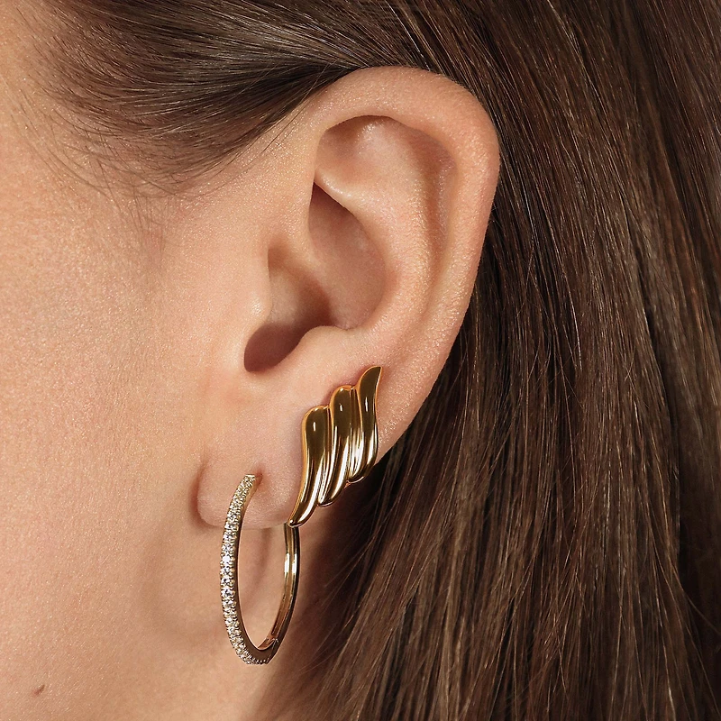 Wing Studs Hypoallergenic Earrings | Rowan
