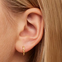 Intertwined Hoops Hypoallergenic Earrings | Rowan