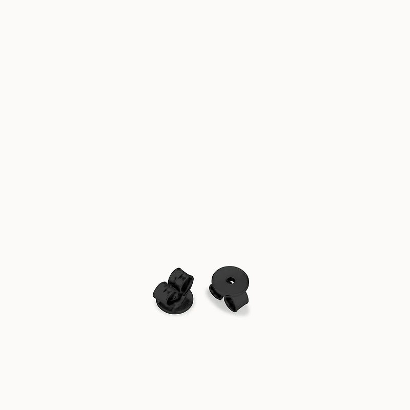CZ Black Cat Studs Hypoallergenic Earrings | Rowan