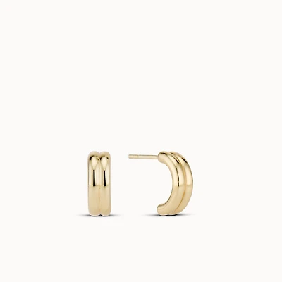 Daylight Double Hoops Hypoallergenic Earrings | Rowan