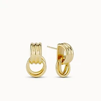 Doorknocker Knot Hoops Hypoallergenic Earrings | Rowan