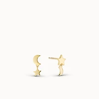 Eclipse Drop Studs Hypoallergenic Earrings | Rowan