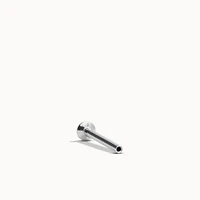 14k Hidden Helix Flat Back Stud Hypoallergenic Earrings | Rowan