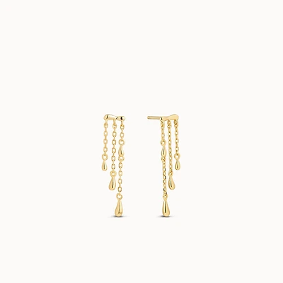Fringe Studs Hypoallergenic Earrings | Rowan