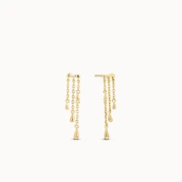 Fringe Studs Hypoallergenic Earrings | Rowan