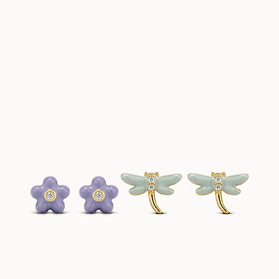 Garden Party Essentials Set Hypoallergenic Earrings | Rowan