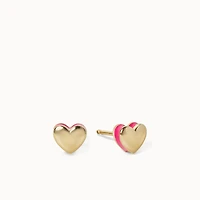 Heartfelt Stud Hypoallergenic Earrings | Rowan