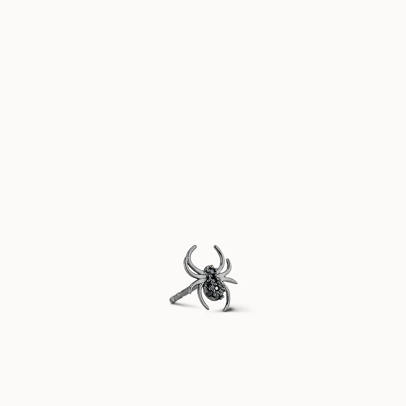 Spider CZ Stud Hypoallergenic Earrings | Rowan