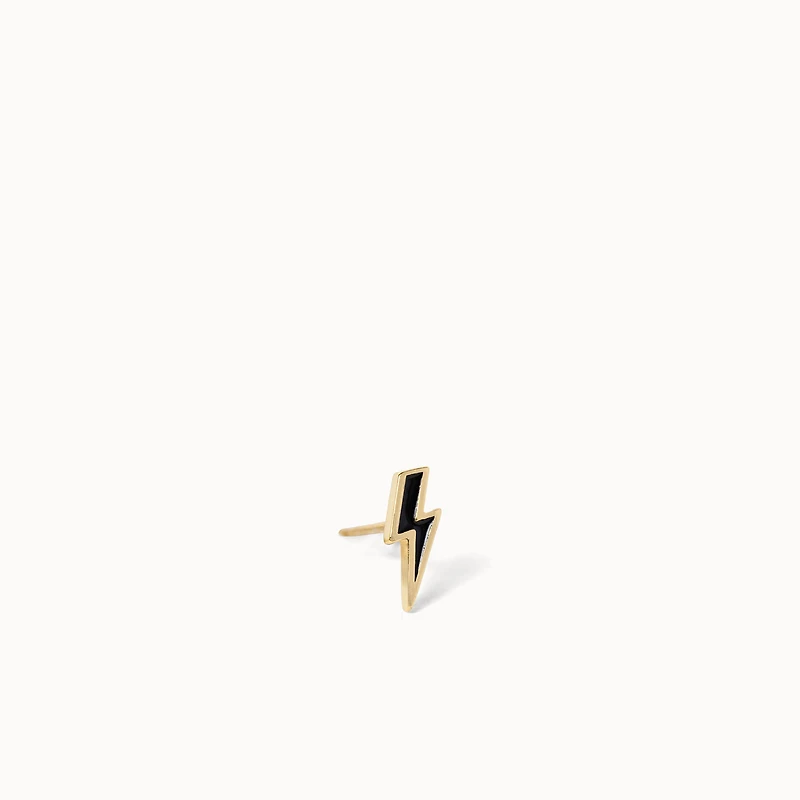 Lightning Bolt Stud Hypoallergenic Earrings | Rowan