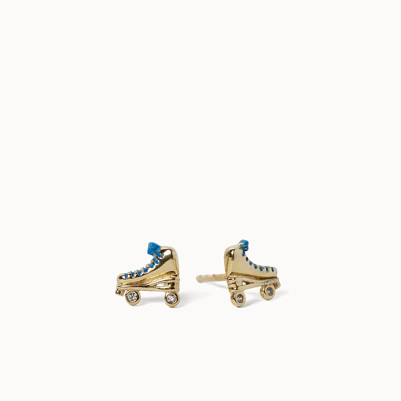 On a Roll Studs Hypoallergenic Earrings | Rowan