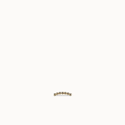 14k Gold Beaded Crawler Hypoallergenic Earrings | Rowan