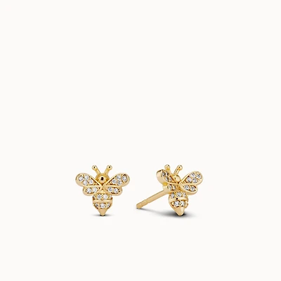 Queen Bee Studs Hypoallergenic Earrings | Rowan