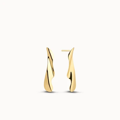 Ribbon Studs Hypoallergenic Earrings | Rowan