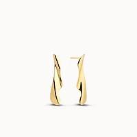 Ribbon Studs Hypoallergenic Earrings | Rowan
